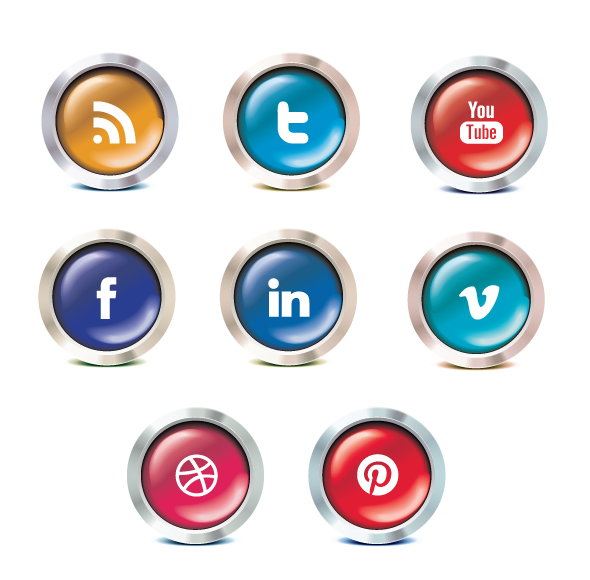 chrome-social-icon-set